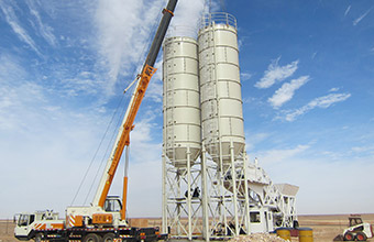 YHZS25 Mobile Concrete Batching Plant