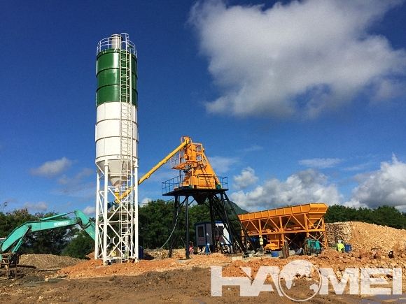 HZS50 Стационарный бетонный завод